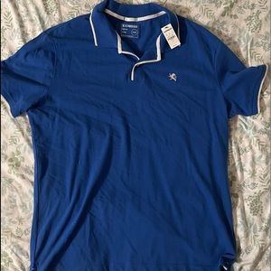 NWT Men’s Blue Express Polo Shirt Size XL